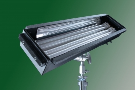 Luminária PL 2 lâmpadas c/ colmeia